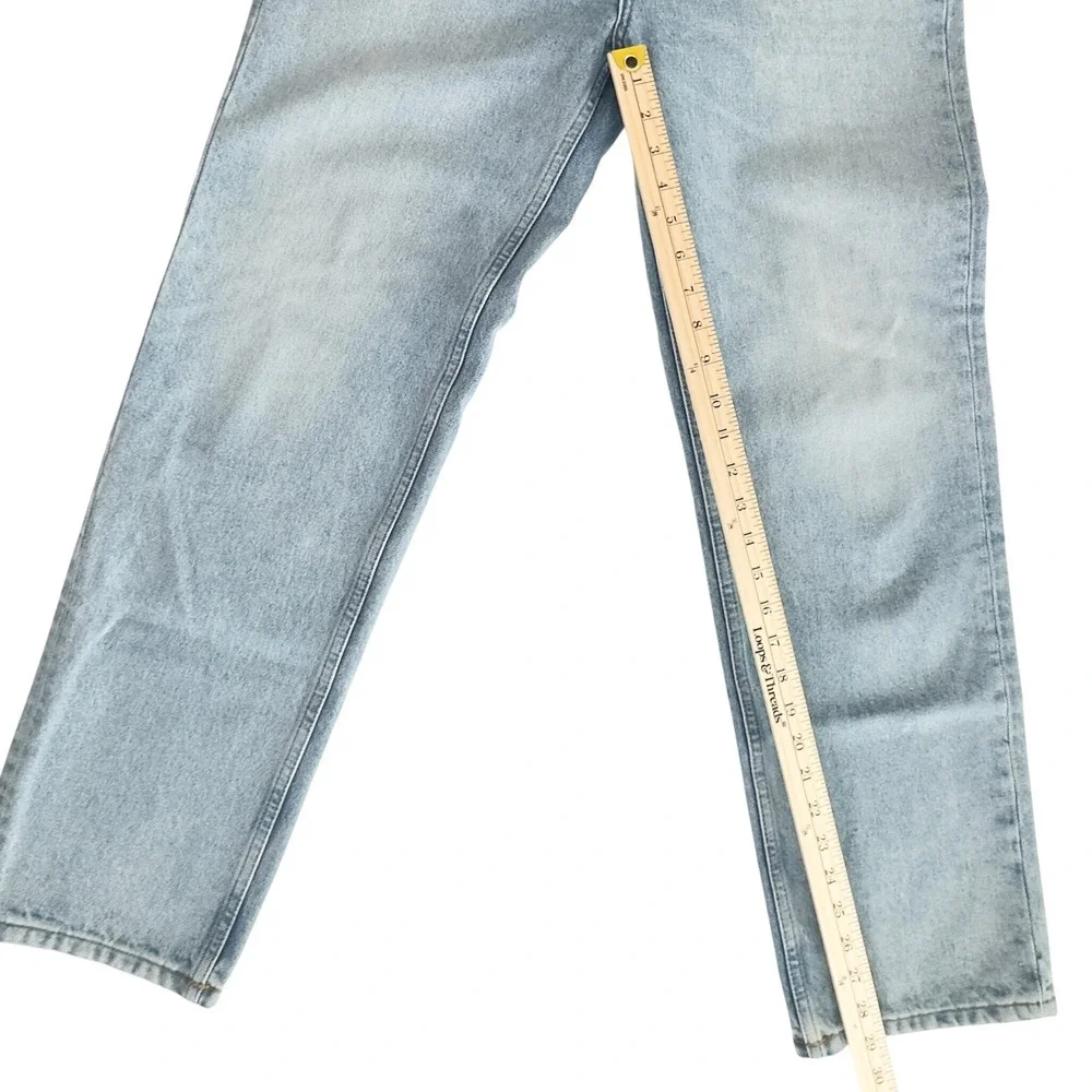 Doen Light Blue Straight Leg Jeans